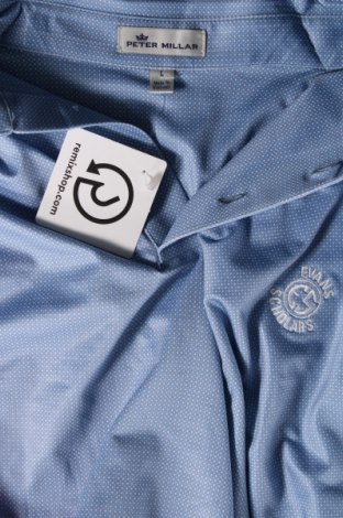 Ανδρικό t-shirt Peter Millar, Μέγεθος L, Χρώμα Μπλέ, Τιμή 19,77 €