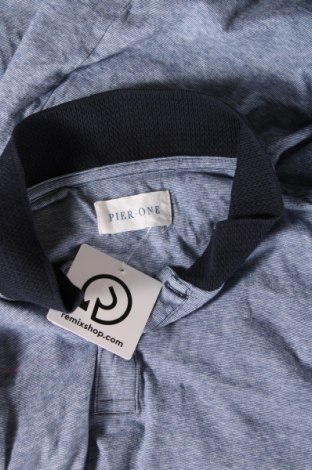 Pánské tričko  Pier One, Velikost L, Barva Modrá, Cena  165,00 Kč