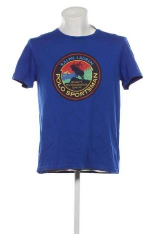 Herren T-Shirt Polo By Ralph Lauren, Größe L, Farbe Blau, Preis 20,87 €