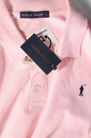 Tricou de bărbați Polo Club, Mărime L, Culoare Roz, Preț 184,21 Lei