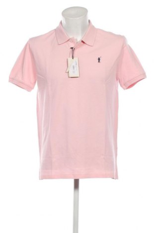 Tricou de bărbați Polo Club, Mărime L, Culoare Roz, Preț 184,21 Lei