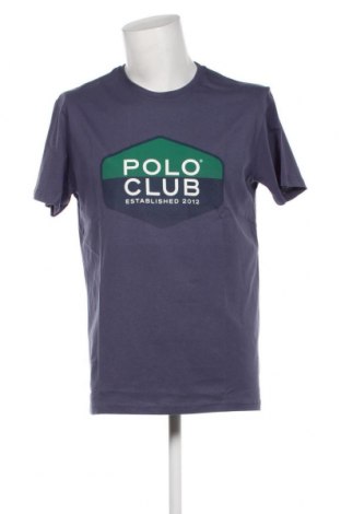 Męski T-shirt Polo Club, Rozmiar L, Kolor Niebieski, Cena 144,79 zł