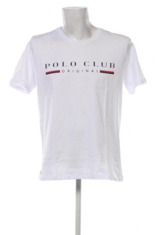 Мъжка тениска Polo Club, Размер L, Цвят Бял, Цена 56,00 лв.