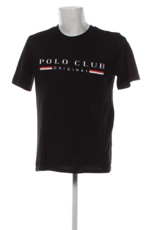 Мъжка тениска Polo Club, Размер L, Цвят Черен, Цена 56,00 лв.