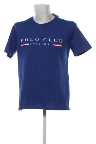 Ανδρικό t-shirt Polo Club, Μέγεθος L, Χρώμα Μπλέ, Τιμή 26,27 €