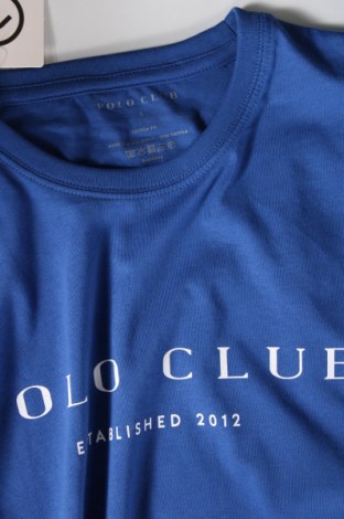 Мъжка тениска Polo Club, Размер L, Цвят Син, Цена 56,00 лв.