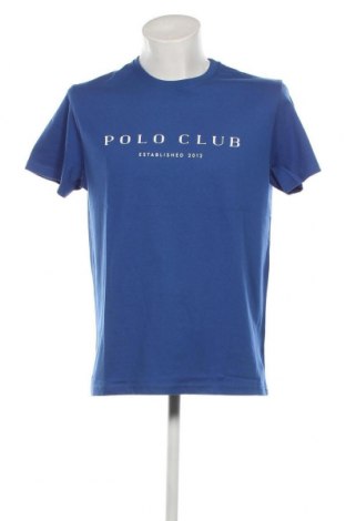Ανδρικό t-shirt Polo Club, Μέγεθος L, Χρώμα Μπλέ, Τιμή 28,87 €