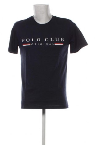 Męski T-shirt Polo Club, Rozmiar M, Kolor Niebieski, Cena 140,31 zł