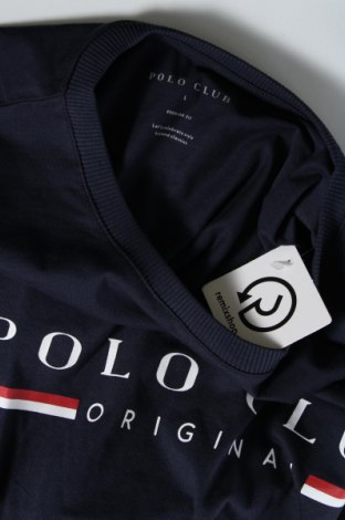 Herren T-Shirt Polo Club, Größe L, Farbe Blau, Preis 27,14 €
