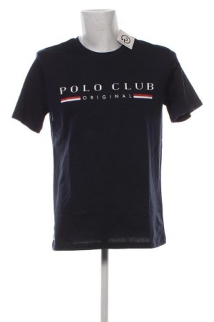 Tricou de bărbați Polo Club, Mărime L, Culoare Albastru, Preț 152,89 Lei