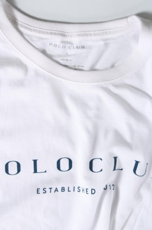 Ανδρικό t-shirt Polo Club, Μέγεθος XL, Χρώμα Λευκό, Τιμή 26,27 €