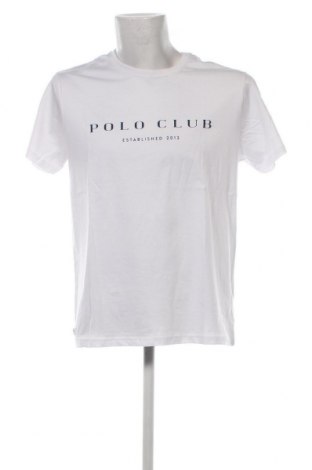 Ανδρικό t-shirt Polo Club, Μέγεθος XL, Χρώμα Λευκό, Τιμή 26,27 €