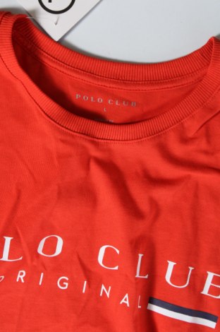 Ανδρικό t-shirt Polo Club, Μέγεθος L, Χρώμα Κόκκινο, Τιμή 27,14 €