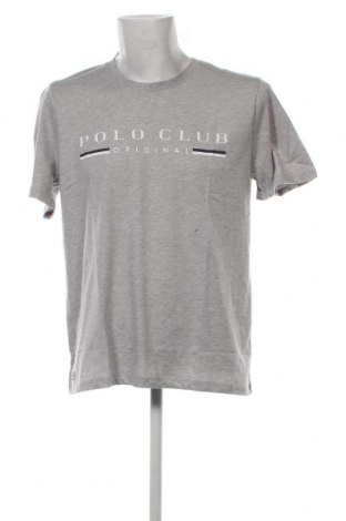 Ανδρικό t-shirt Polo Club, Μέγεθος XL, Χρώμα Γκρί, Τιμή 28,87 €
