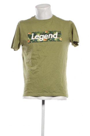 Herren T-Shirt Primark, Größe M, Farbe Grün, Preis 5,43 €