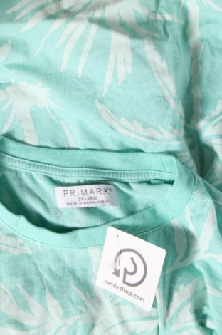 Мъжка тениска Primark, Размер XXL, Цвят Зелен, Цена 13,00 лв.