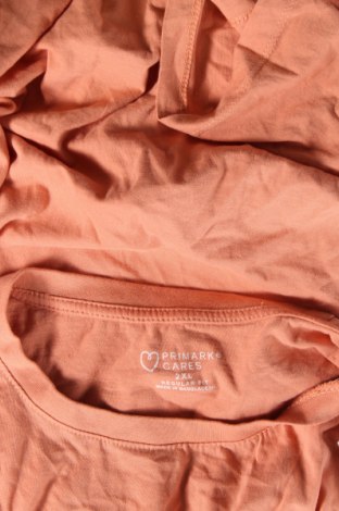Мъжка тениска Primark, Размер XXL, Цвят Оранжев, Цена 13,00 лв.