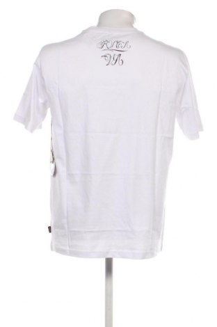 Herren T-Shirt RVCA, Größe M, Farbe Weiß, Preis 15,98 €