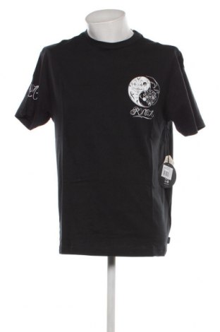 Ανδρικό t-shirt RVCA, Μέγεθος M, Χρώμα Μαύρο, Τιμή 9,59 €