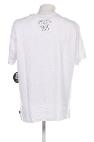 Мъжка тениска RVCA, Размер XL, Цвят Бял, Цена 31,00 лв.