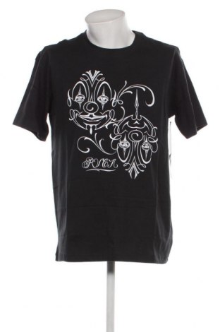 Herren T-Shirt RVCA, Größe L, Farbe Schwarz, Preis 15,98 €