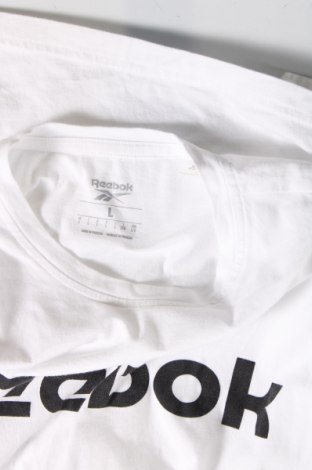 Ανδρικό t-shirt Reebok, Μέγεθος L, Χρώμα Λευκό, Τιμή 28,87 €