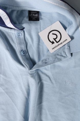 Pánske tričko  S.Oliver, Veľkosť L, Farba Modrá, Cena  6,24 €