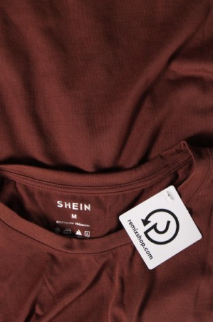 Tricou de bărbați SHEIN, Mărime M, Culoare Maro, Preț 24,37 Lei