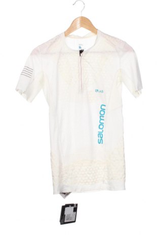 Ανδρικό t-shirt Salomon, Μέγεθος S, Χρώμα Λευκό, Τιμή 22,27 €