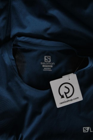 Herren T-Shirt Salomon, Größe S, Farbe Blau, Preis 22,27 €