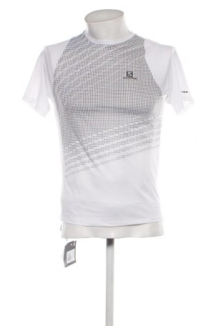 Herren T-Shirt Salomon, Größe S, Farbe Weiß, Preis € 37,11