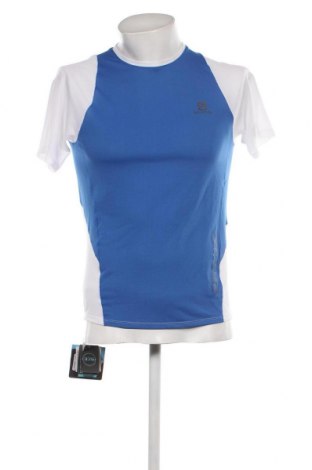 Herren T-Shirt Salomon, Größe S, Farbe Blau, Preis € 22,27