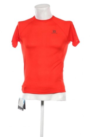 Ανδρικό t-shirt Salomon, Μέγεθος XS, Χρώμα Κόκκινο, Τιμή 22,27 €