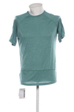 Ανδρικό t-shirt Salomon, Μέγεθος L, Χρώμα Πράσινο, Τιμή 29,69 €