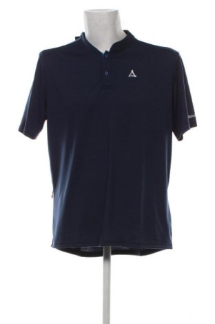 Herren T-Shirt Schoffel, Größe XL, Farbe Blau, Preis 31,00 €