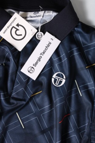 Мъжка тениска Sergio Tacchini, Размер L, Цвят Син, Цена 72,00 лв.
