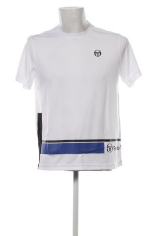 Herren T-Shirt Sergio Tacchini, Größe L, Farbe Weiß, Preis € 37,11