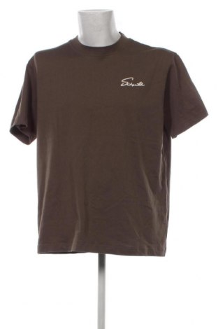 Мъжка тениска SikSilk, Размер XL, Цвят Кафяв, Цена 31,00 лв.