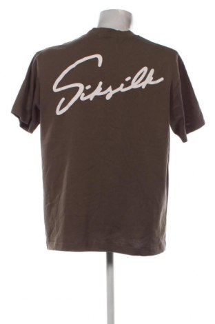 Мъжка тениска SikSilk, Размер XL, Цвят Кафяв, Цена 31,00 лв.