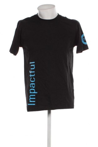 Мъжка тениска Slazenger, Размер M, Цвят Черен, Цена 11,97 лв.
