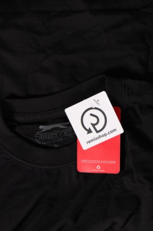 Мъжка тениска Slazenger, Размер M, Цвят Черен, Цена 21,00 лв.