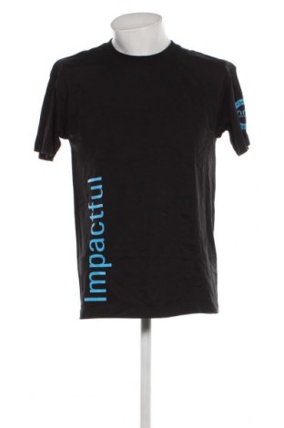 Ανδρικό t-shirt Slazenger, Μέγεθος M, Χρώμα Μαύρο, Τιμή 7,79 €