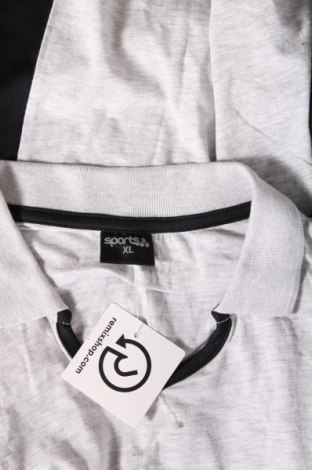 Ανδρικό t-shirt Sports, Μέγεθος XL, Χρώμα Γκρί, Τιμή 7,00 €
