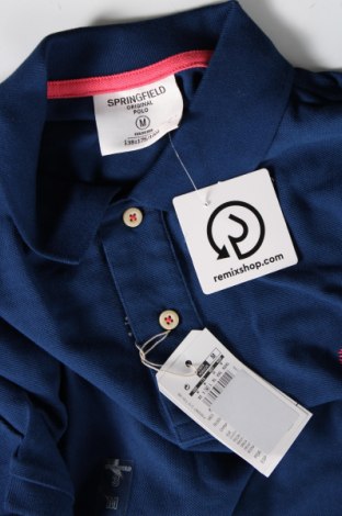 Pánské tričko  Springfield, Velikost M, Barva Modrá, Cena  449,00 Kč