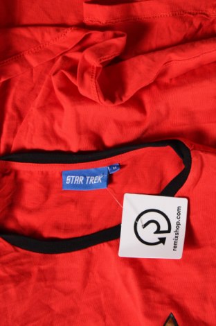 Мъжка тениска Star Trek, Размер M, Цвят Червен, Цена 13,00 лв.
