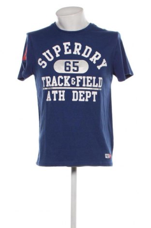 Мъжка тениска Superdry, Размер XL, Цвят Син, Цена 40,00 лв.