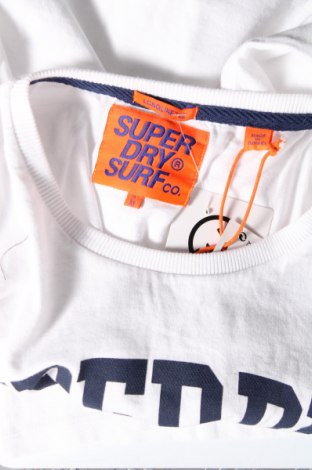Pánske tričko  Superdry, Veľkosť XXL, Farba Biela, Cena  20,00 €