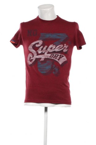 Ανδρικό t-shirt Superdry, Μέγεθος S, Χρώμα Κόκκινο, Τιμή 20,00 €
