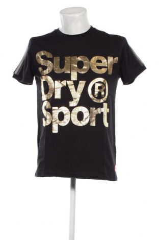 Ανδρικό t-shirt Superdry, Μέγεθος L, Χρώμα Μαύρο, Τιμή 20,62 €