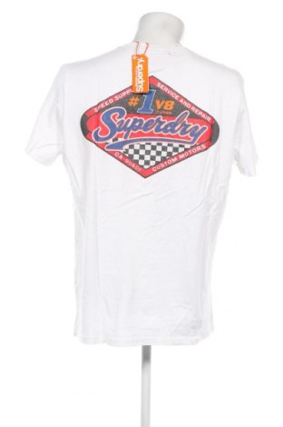 Мъжка тениска Superdry, Размер XXL, Цвят Бял, Цена 38,80 лв.